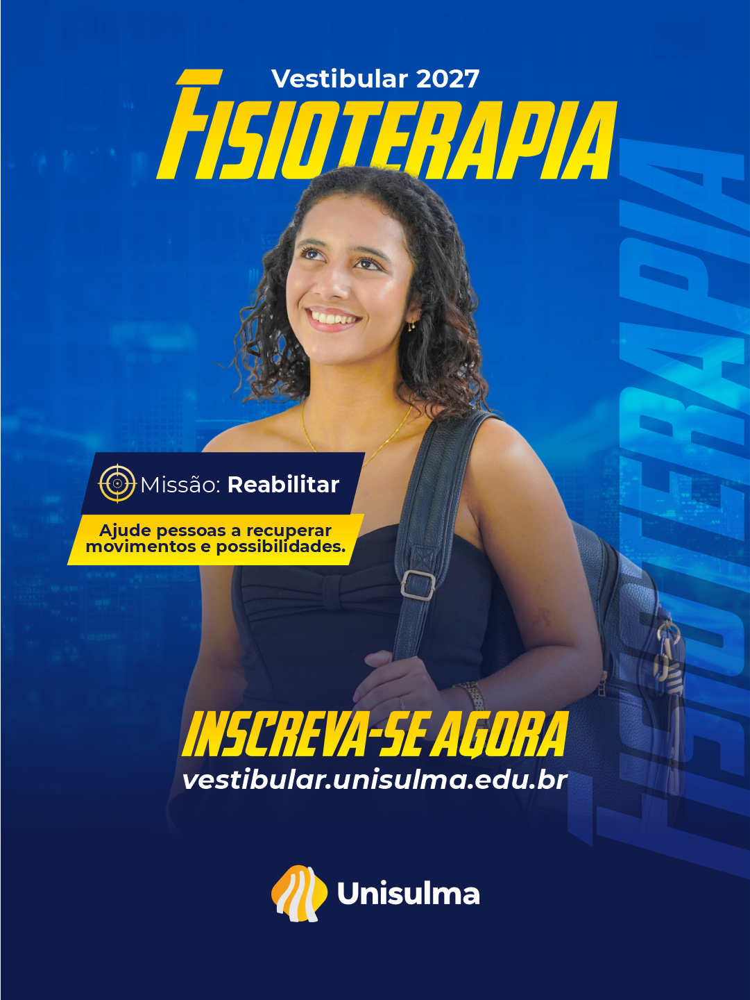 Campanha Vestibular 2027 — Fisioterapia